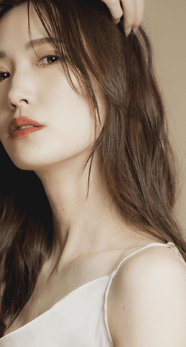 ロングヘアーの女性